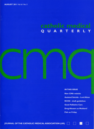 Cover of August 2011 Edition of CMQ