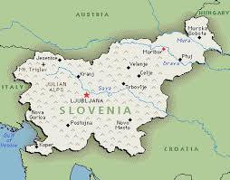 Map of Slovenia